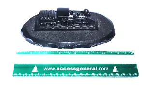 Train Wood Burning Steam Engine &Tender Handcrafted from Pennsylvania Coal - Picture 1 of 4