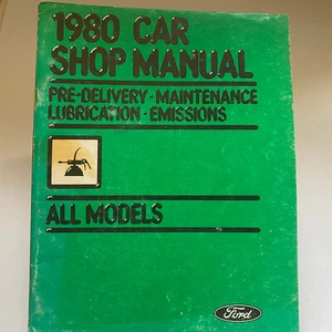 1980 Ford Car Shop Manuals maintenance emmissions engine diagnosis lot of 2 - Bild 1 von 9