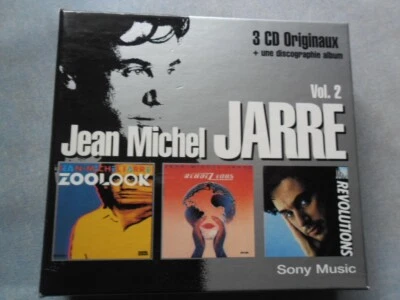JEAN MICHEL  JARRE -- VOL. 2 -- DREI CD ORIGINAUX  -- BOX SET -- (Dreyfus, 1999) - Bild 1 von 4