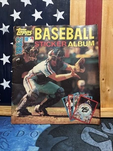 1982 Topps Baseball Sticker Album Sticker Book Complete (260) STICKERS INSIDE!!! - Picture 1 of 20