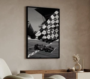 Ferrari F1 Poster, Formula 1 Poster, F1 Ferrari Poster, Formula 1 Wall Art - Picture 1 of 4