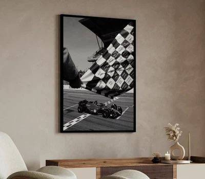 Ferrari F1 Poster, Formula 1 Poster, F1 Ferrari Poster, Formula 1 Wall Art - Image 1 of 4