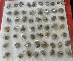 Lote de Trabajo 570 Reloj Bolsillo/Reloj Cristales Antiguo Vintage Tamaños Mixtos - Imagen 1 de 13