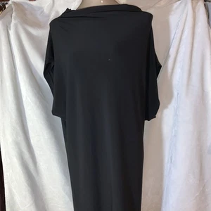 Vestido negro Normakamali talla grande - Imagen 1 de 6