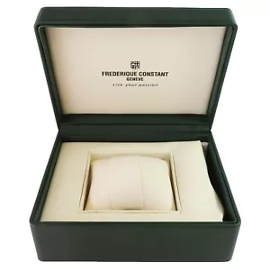 Frederique Constant Geneve Empty Green Watch Storage Box - Foto 1 di 4