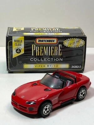MATCHBOX MB10 DODGE VIPER RT/10 RED PREMIERE COLLECTION - Image 1 of 3