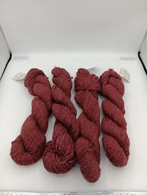 Garn Studio Garnstudio Silk Tweed Yarn Lot Of 4 Skiens - Image 1 of 4