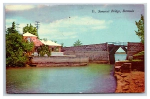 Somerset Brücke Somerset Berumuda Chrom Postkarte U12 - Bild 1 von 2