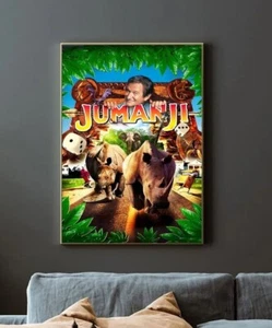 Jumanji (1995) Classic Adventure Movie Poster Matte Silk - Bild 1 von 3
