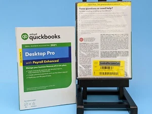 Intuit QuickBooks Desktop Pro 2021 + paie pour Windows : Retail Permanent / NEUF - Photo 1/13