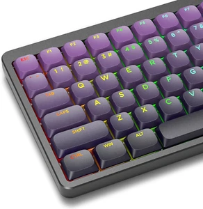 Womier Low Profile Keycaps, PBT Key Cap Shine Through, Custom Keyboard Kecaps 60 - Picture 1 of 12