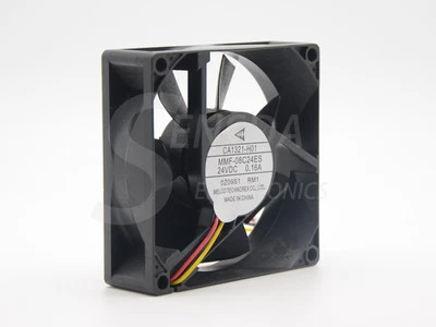 Brand New CA1321-H01 Melco MMF-08C24ES-RM1 80mm 8025 DC24V 0.16A - Image 1 of 4