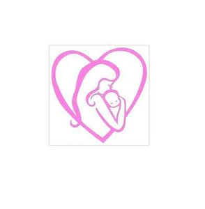 Individueller 3,5"x3,5" Mutter Baby Mama Vinyl Aufkleber Sticker Laptop Tablet Silhouette - Bild 1 von 6