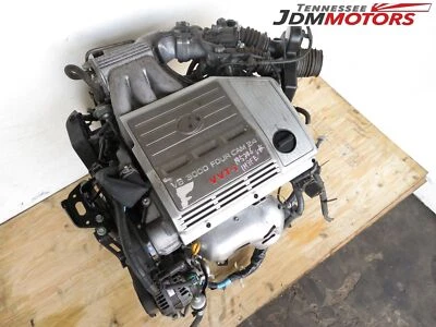 Toyota Sienna 2001 2002 2003 motor de 3,0 L V6 VVTI tracción delantera versión 2x2 JDM 1MZ 1MZFE Foto 1 de 4