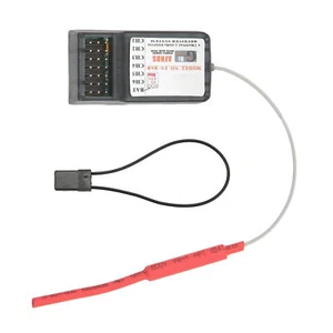 Receptor de radiocontrol FS R6B 2,4 GHz 6 canales para FlySky I6 I10 TH9X FS CT6B FS T6 RC GF - Imagen 1 de 23