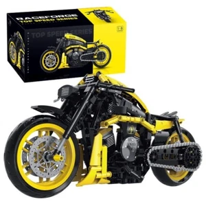 Black & Yellow Motorbike Building Blocks 554PCS - Bild 1 von 6