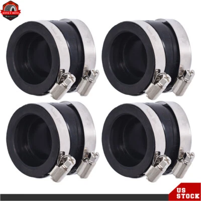 Bota carburador colector admisión 4 piezas para Suzuki GS750L GS750T GS750E 1980-1983 Foto 1 de 4