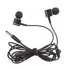 Durable High Quality Excellent Audio Earphones Stereo 3.5mm w/ Mic/Vol Black