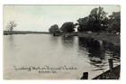 IL - SALEM ILLINOIS 1914 Postcard LOOKING WEST ON RAINEY&#39;S LAKE