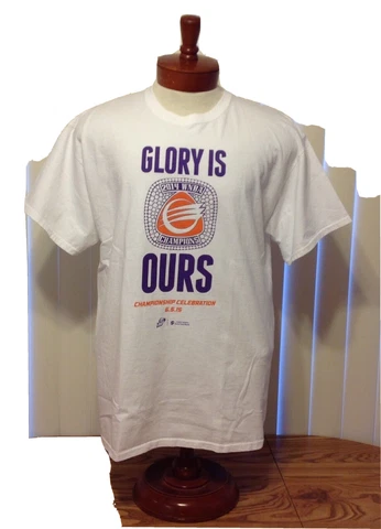 Phoenix Mercury WNBA 2014 Champions T Shirt White "Glory Is Ours" XL Cover
