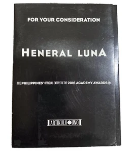 Heneral Luna - FYC DVD 2016 - Filipino With English Subtitles - Imagen 1 de 4