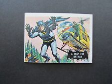 1966 Topps Batman Black Bat Card #37 A Trap For Batman