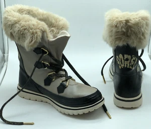 Sorel Damen Winterstiefel Fell Schnürung schimmernd Größe US 7 Kunstfell 165239103 - Bild 1 von 21