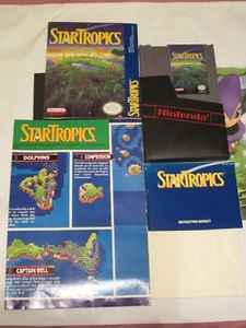 StarTropics for Nintendo NES - Box, Manual, Letter, Poster - Excellent Condition - Picture 1 of 6
