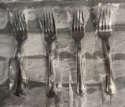 Tenedores de ensalada 4 piezas Reed & Barton ARLINGTON NEWTON acero inoxidable 18/10 Foto 1 de 4