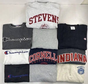 Wholesale Lot of 10 Mens Champion Sweatshirts (Sizes in Description) - Picture 1 of 21