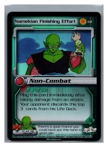 1x DBZ CCG NAMEKIAN FINISHING EFFORT 62 HOLO FOIL ANDROID SAGA DRAGON BALL Z - Picture 1 of 1