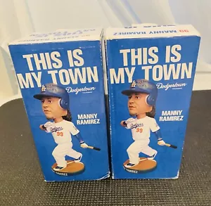 THIS IS MY TOWN Manny Ramirez LA Dodgers Bobble SGA 2009 Bobblehead (zwei) - Bild 1 von 8