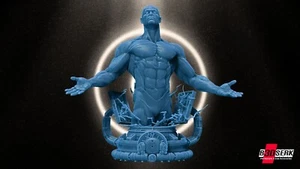 Doctor Manhattan Bust Figure - DC Universe - by B3DSERK - Picture 1 of 12
