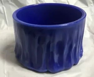 Vintage Akro Aggregate Dish Bowl Blue - Picture 1 of 6