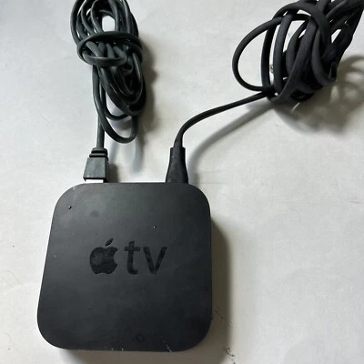 Apple TV 2nd Generation Digital HD Media Streamer-A1378, Used, Tested-Cords - Image 1 of 4