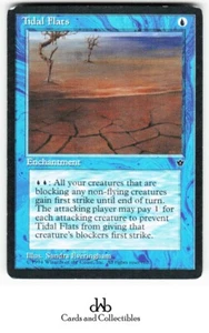 MTG Fallen Empires Tidal Flats (Tierra) Moderadamente Jugado Común - Imagen 1 de 2