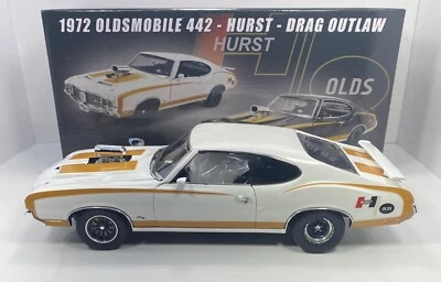 GMP/ACME 1/18 Scale 1972 Oldsmobile 442”Hurst Drag Outlaw”Very Detailed  - Image 1 of 4