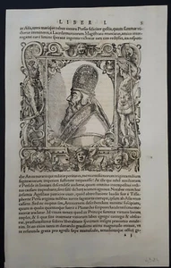 Paolo Giovio 1575: Artaserse - Picture 1 of 1
