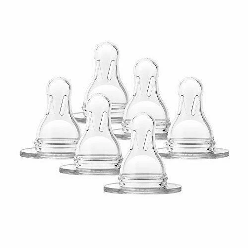 Dr. Brown's Original Nipple Preemie 0m 6 Count Super Soft High Grade Silicone