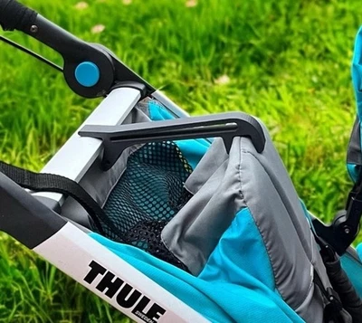 Vollsitz Kopfstütze Rückenlehne für THULE Urban Glide 2 / 3, aufrechte Sitzbefestigung - Bild 1 von 4