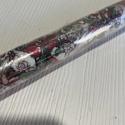 Bleyer ︱12.5  Continuous Gift Wrap Roll︱Santa︱VINTAGE︱30X5︱Christmas︱Transparent - Image 1 of 4
