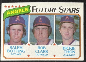 1980 Topps #663 Angels Future Stars Botting / Clark / Thon California Angels - Picture 1 of 2