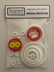 1978 Williams World Cup Pinball Machine Rubber Ring Kit - Picture 1 of 3