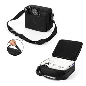 For AuKing M8-F Projector Storage Shoulder Bag Adjustable Zipper Carrying Case - Afbeelding 1 van 22