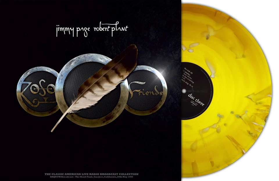 Jimmy Page & Robert Plant Zoso Friends (Lagoon Vinyl) (Vinyl) - Image 1 of 1