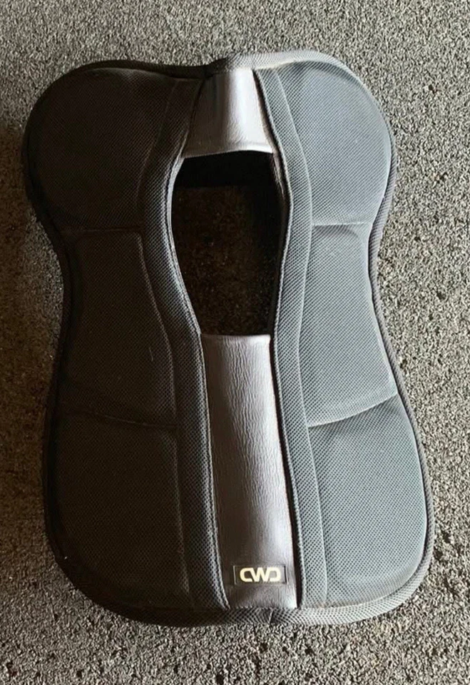 Nova meia almofada de encaixe CWD preta inglesa - Imagem 1 de 1