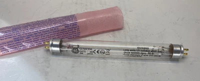 GE G4T5 GERMICIDAL Fluorescent Lamps - G5 Miniature Bi-Pin Base - GE #15872 - Image 1 of 4