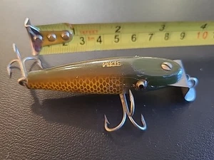 Vintage C.C.B. CO Garrett IND. Vintage Pat 9-7-20 PIKIE Wood Fishing Lure - Picture 1 of 7