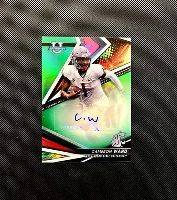 2022-23 Bowman's Best University - Best of 2022 Autographs Cameron Ward /99! - Image 1 of 2