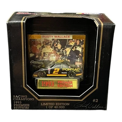 Rusty Wallace Racing Champions 1993 Premier Edition Limited Edition #2 1/64 - Image 1 of 3